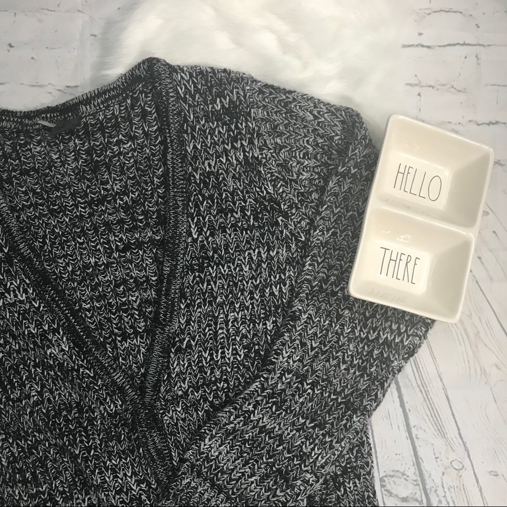 Sparkle & Fade Cardigan Pocket Sweater Large